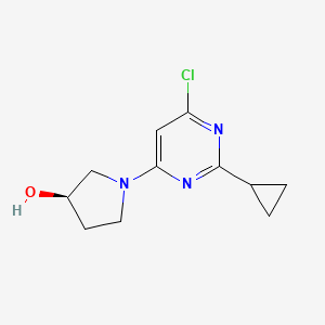 (R)-1-(6-chloro-2-cyclopropylpyrimidin-4-yl)pyrrolidin-3-ol