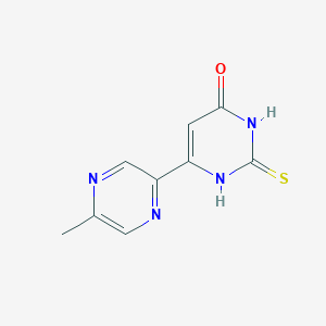 6-(5-methylpyrazin-2-yl)-2-thioxo-2,3-dihydropyrimidin-4(1H)-one