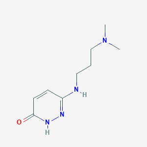 6-((3-(Dimethylamino)propyl)amino)pyridazin-3-ol