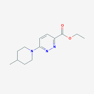Ethyl 6-(4-methylpiperidin-1-yl)pyridazine-3-carboxylate