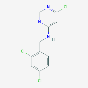 6-chloro-N-(2,4-dichlorobenzyl)pyrimidin-4-amine