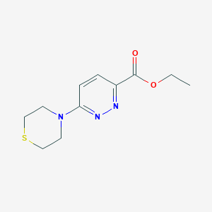 Ethyl 6-thiomorpholinopyridazine-3-carboxylate