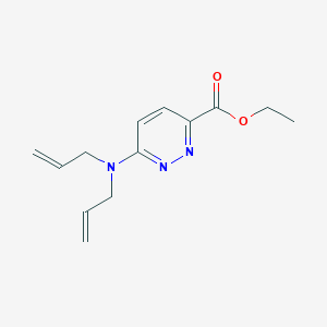 Ethyl 6-(diallylamino)pyridazine-3-carboxylate