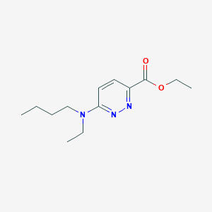 Ethyl 6-(butyl(ethyl)amino)pyridazine-3-carboxylate