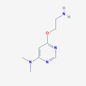 6-(2-aminoethoxy)-N,N-dimethylpyrimidin-4-amine