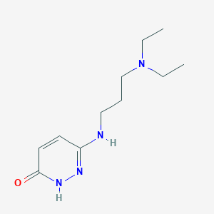 6-((3-(Diethylamino)propyl)amino)pyridazin-3-ol