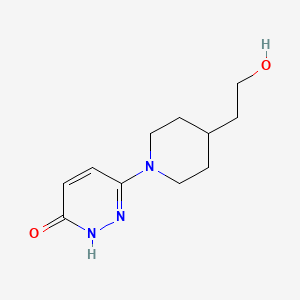 6-(4-(2-Hydroxyethyl)piperidin-1-yl)pyridazin-3-ol