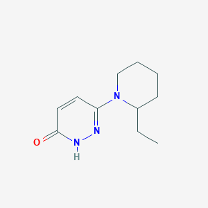 molecular formula C11H17N3O B1492180 6-(2-Ethylpiperidin-1-yl)pyridazin-3-ol CAS No. 2090882-66-7