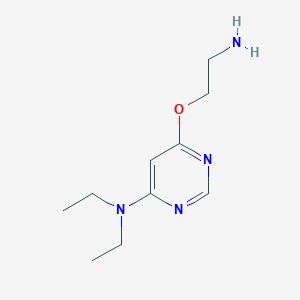 6-(2-aminoethoxy)-N,N-diethylpyrimidin-4-amine