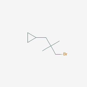 B1492256 (3-Bromo-2,2-dimethylpropyl)cyclopropane CAS No. 2098063-47-7