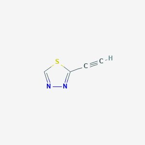 molecular formula C4H2N2S B1492259 2-Ethynyl-1,3,4-thiadiazole CAS No. 872123-01-8