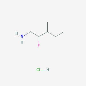 2-Fluoro-3-methylpentan-1-amine hydrochloride