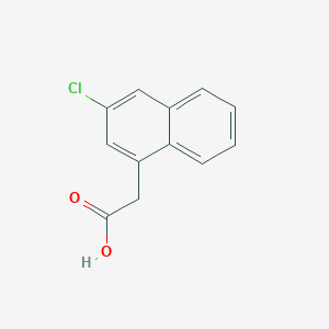 2-(3-Chloronaphthalen-1-yl)acetic acid