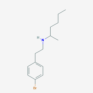 [2-(4-Bromophenyl)ethyl](hexan-2-yl)amine