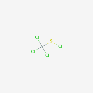 molecular formula CCl4S<br>CCl3SCl<br>CCl4S B149231 Perchloromethyl mercaptan CAS No. 594-42-3