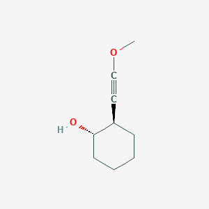 molecular formula C9H14O2 B1492324 (1S,2R)-2-(2-methoxyethynyl)cyclohexan-1-ol CAS No. 2166287-73-4