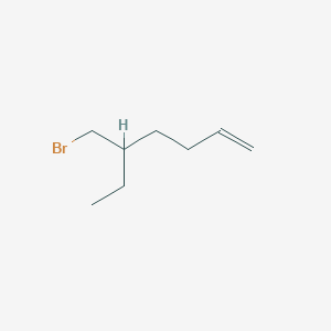 5-(Bromomethyl)hept-1-ene