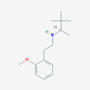 (3,3-Dimethylbutan-2-yl)[2-(2-methoxyphenyl)ethyl]amine
