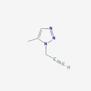 molecular formula C6H7N3 B1492370 5-methyl-1-(prop-2-yn-1-yl)-1H-1,2,3-triazole CAS No. 2047363-97-1