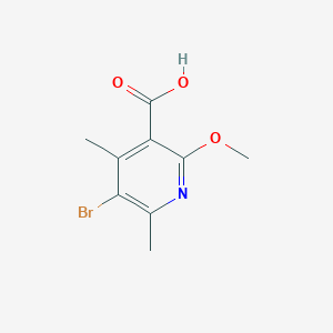 5-Bromo-2-methoxy-4,6-dimethylnicotinic acid