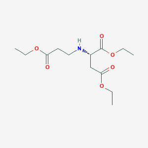 B1492427 Diethyl (2S)-2-[(3-ethoxy-3-oxopropyl)amino]butanedioate CAS No. 21497-35-8