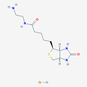 molecular formula C12H23BrN4O2S B149246 生物素乙二胺盐酸盐 CAS No. 216299-38-6