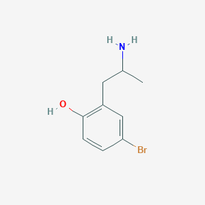 molecular formula C9H12BrNO B1492515 2-(2-Aminopropyl)-4-bromophenol CAS No. 477514-54-8