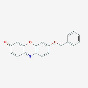 molecular formula C19H13NO3 B149256 Benzyloxyresorufin CAS No. 87687-02-3