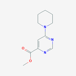 Methyl 6-(piperidin-1-yl)pyrimidine-4-carboxylate