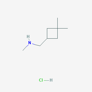 1-(3,3-dimethylcyclobutyl)-N-methylmethanamine hydrochloride