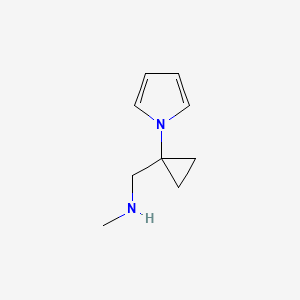 1-(1-(1H-pyrrol-1-yl)cyclopropyl)-N-methylmethanamine