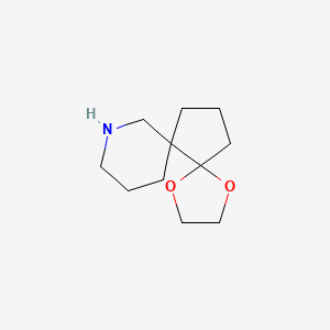 1,4-Dioxa-8-azadispiro[4.0.5(6).3(5)]tetradecane