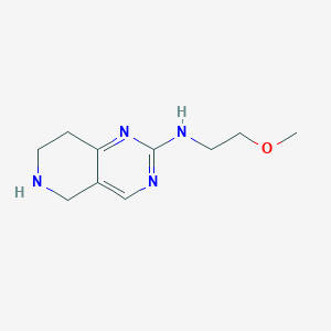 N-(2-methoxyethyl)-5,6,7,8-tetrahydropyrido[4,3-d]pyrimidin-2-amine