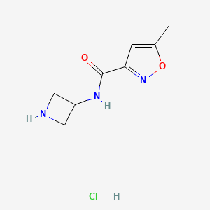 N-(azetidin-3-yl)-5-methylisoxazole-3-carboxamide hydrochloride