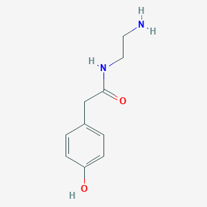 molecular formula C10H14N2O2 B149284 N-(2-aminoethyl)-2-(4-hydroxyphenyl)acetamide CAS No. 139181-31-0