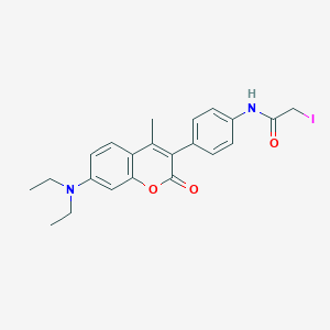 molecular formula C22H23IN2O3 B149291 DCIA CAS No. 76877-34-4