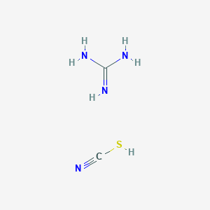 molecular formula C2H6N4S B014930 Guanidine thiocyanate CAS No. 593-84-0