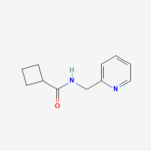 molecular formula C11H14N2O B14930593 N-(pyridin-2-ylmethyl)cyclobutanecarboxamide CAS No. 111711-24-1