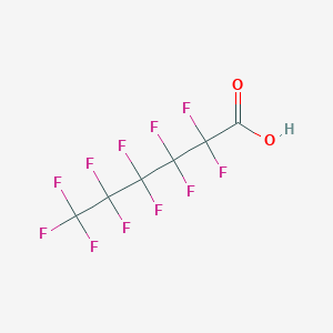 molecular formula C6HF11O2<br>C5F11COOH B149306 Perfluorohexanoic Acid CAS No. 307-24-4