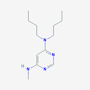 molecular formula C13H24N4 B1493060 N4,N4-dibutyl-N6-methylpyrimidine-4,6-diamine CAS No. 1508429-28-4
