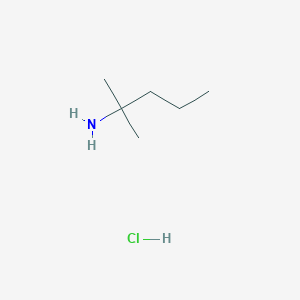 molecular formula C6H16ClN B149307 2-Methylpentan-2-amine hydrochloride CAS No. 112306-54-4