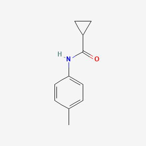 molecular formula C11H13NO B14930813 N-(4-methylphenyl)cyclopropanecarboxamide 