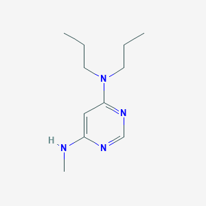 molecular formula C11H20N4 B1493105 N4-methyl-N6,N6-dipropylpyrimidine-4,6-diamine CAS No. 1514222-37-7