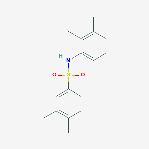 molecular formula C16H19NO2S B14931238 N-(2,3-dimethylphenyl)-3,4-dimethylbenzenesulfonamide 