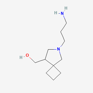 (6-(3-Aminopropyl)-6-azaspiro[3.4]octan-8-yl)methanol