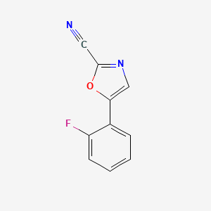 5-(2-Fluorophenyl)oxazole-2-carbonitrile