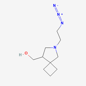 (6-(2-Azidoethyl)-6-azaspiro[3.4]octan-8-yl)methanol