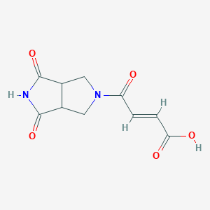 B1493258 (E)-4-(4,6-dioxohexahydropyrrolo[3,4-c]pyrrol-2(1H)-yl)-4-oxobut-2-enoic acid CAS No. 2023091-52-1