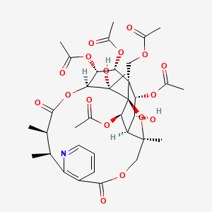 molecular formula C36H45NO17 B1493353 Aquifoliunine E-III 