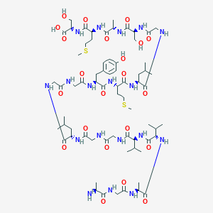 molecular formula C68H112N18O22S2 B1493383 Prion Protein (118-135) (human) 